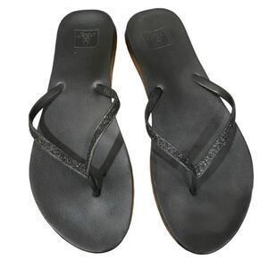REEF black sandals 8 - 9